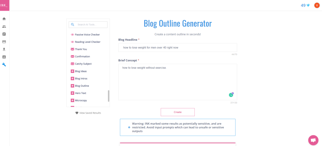 Screenshot 2022 01 19 234240 4 Free Article Outline Generators