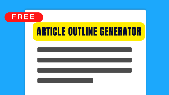 article outline generator tb